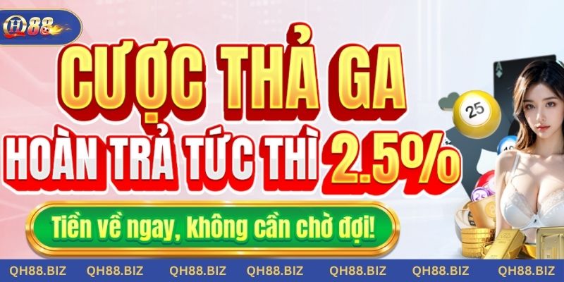 Khuyến mãi siêu hấp dẫn, độc quyền tại nhà cái QH88
