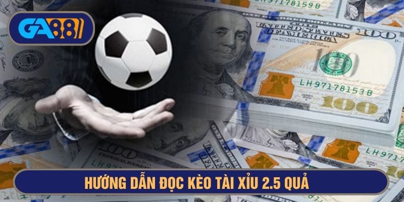 hướng dẫn đọc kèo tài xỉu 2.5